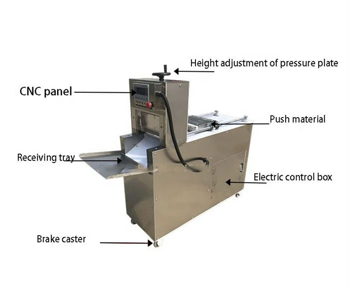 automatic frozen meat slicer