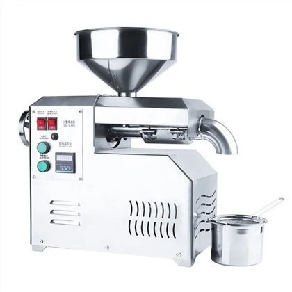 Linfröolja pressmaskin