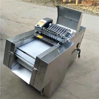 Skärmaskin för fryst kött