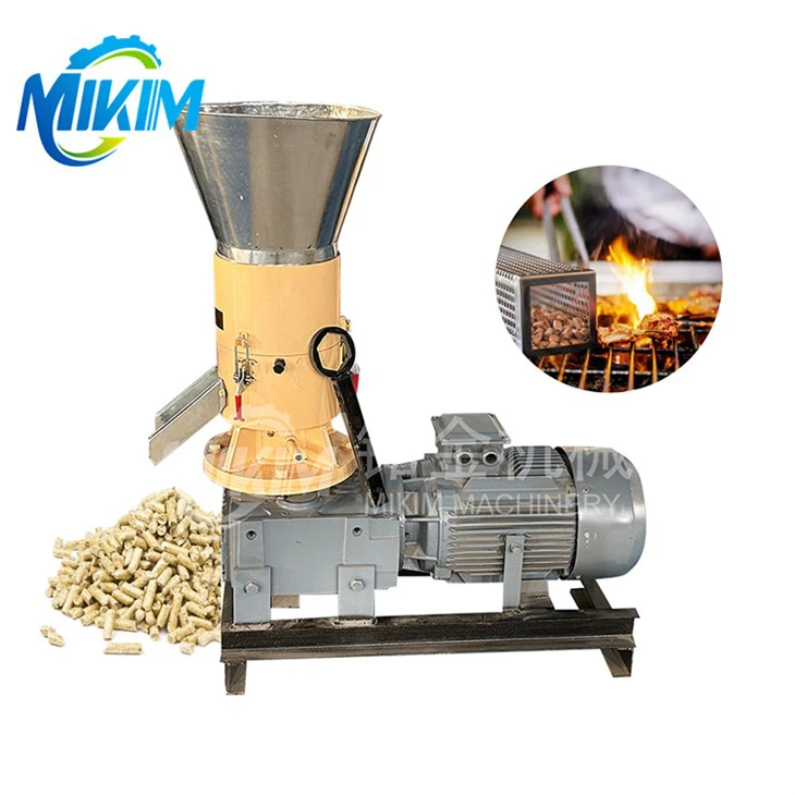 Biomassa kolpelletsmaskin