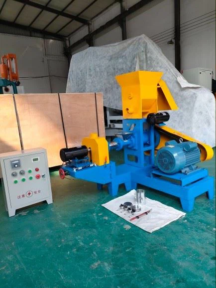 Puffed Balls Feed Extruder